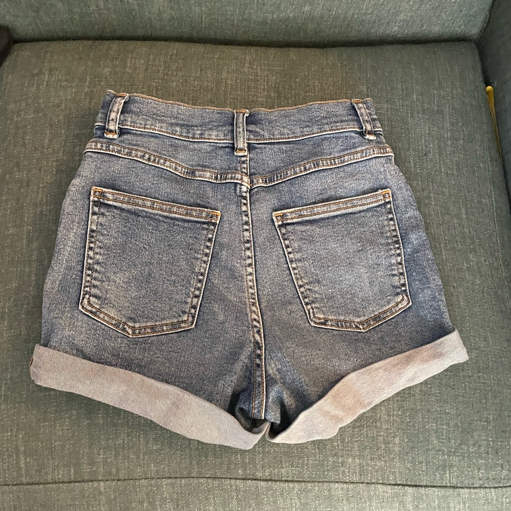 Wilfred Free stretchy denim shorts xxs